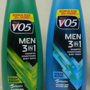6 VO5  3in1 for Men  3 Fresh Energy 3 Ocean Surge